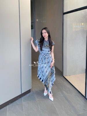 Emira Dress Misty Grey