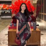 Emira Dress Crimson Veil photo review