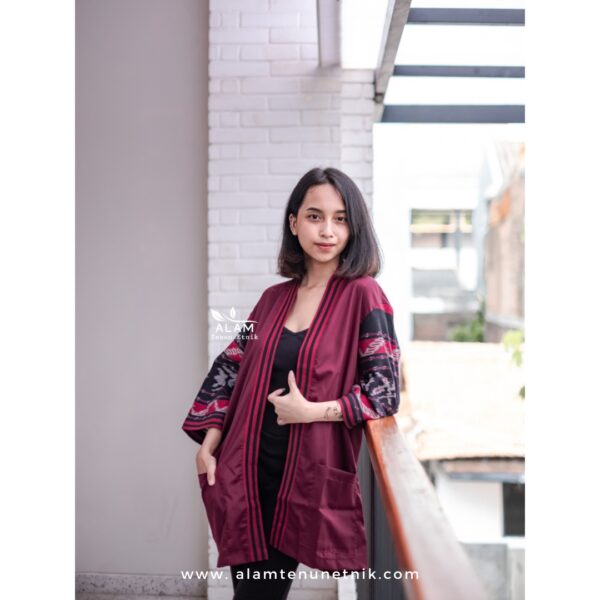 Kimono Maroon - Image 2