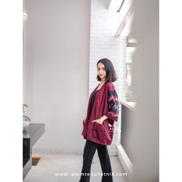 Kimono Maroon - Image 3